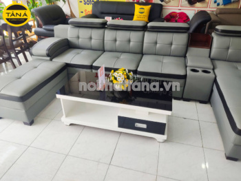 Bàn Trà 1 Hộc Mặt Kính Hiện Đại BT80