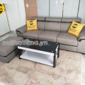 Ghế sofa băng da 3 chỗ ngồi nhỏ gọn QB34