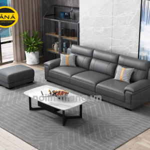 Ghế sofa băng da 3 chỗ ngồi nhỏ gọn TB43