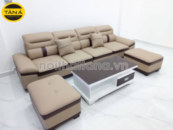 Ghế sofa băng da 4 chỗ ngồi hiện đại TB47