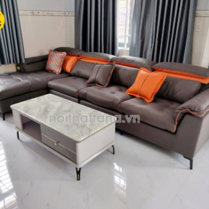 Sofa Vải Giả Da Góc L Cao Cấp TA-2065