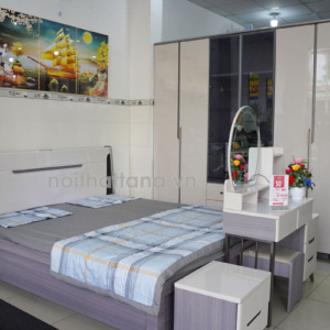Bộ Giường Tủ Bàn Trang Điểm TA-B37 Thiết Kế Hiện Đại Đẳng Cấp