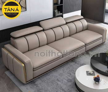 Ghế Sofa Băng Da 3 Chỗ Ngồi TB64 Nhỏ Gọn 2m4 Dễ Trài Trí