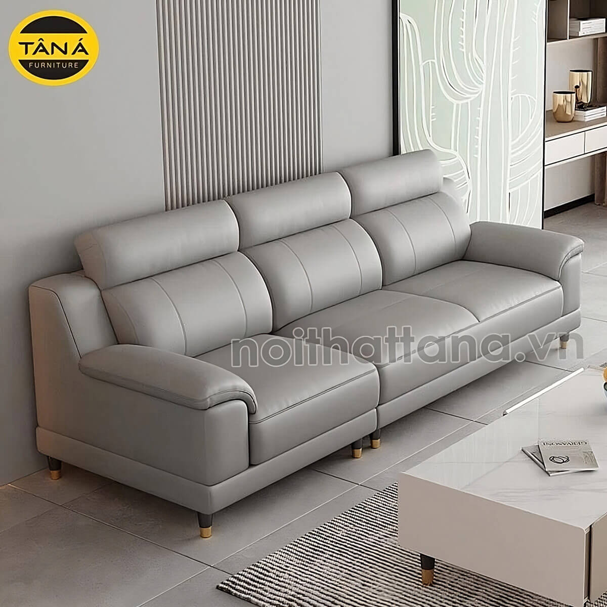 Ghế Sofa Băng Hiện Đại 2m4 Phong Cách Tối Giản TB61