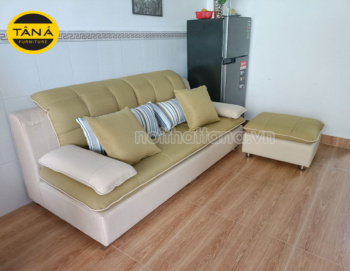 Ghế Sofa Băng Vải 2 Chỗ Ngồi Nhỏ Gọn TB60