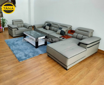 Ghế sofa da hàn quốc cho phòng khách hiện đại Q30-D