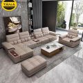 Ghế sofa da hàn quốc cho phòng khách hiện đại Q30-D