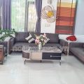 Sofa Băng Gỗ Bọc Da Cao Cấp TA-G22