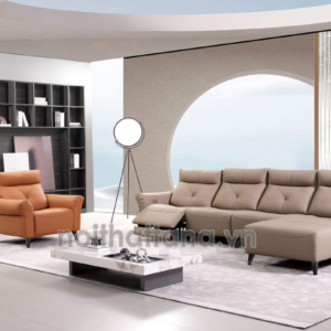 Sofa Da Bò Chỉnh Điện Góc L Nhập Khẩu TA-C8605