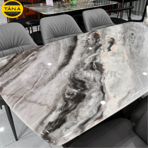 Bộ Bàn Ăn Mặt Đá 6 Ghế Hiện Đại Nhập Khẩu BA-S222