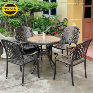 Bộ Bàn Ghế Ngoài Trời 4 Ghế Nhập Khẩu NT09
