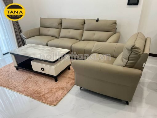 Sofa Băng Chỉnh Điện Bọc Da Bò Nhập Khẩu TA-B880-1