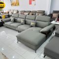 Sofa Da Cao Cấp Chống Trầy Xước, Lau Được Mực Góc L Đẹp TA-G23