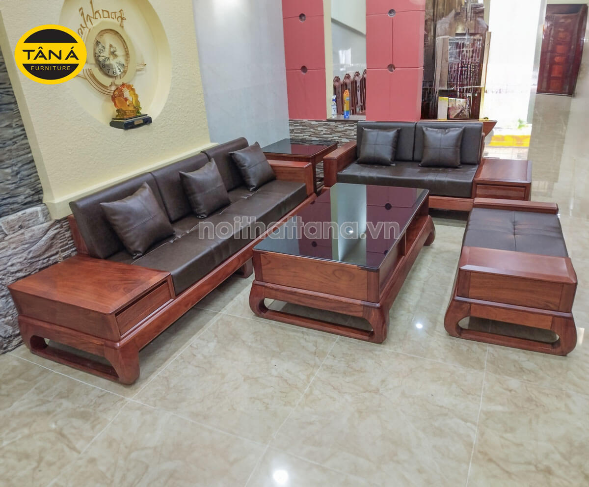 Kích thước sofa gỗ tiêu chuẩn cho phòng khách