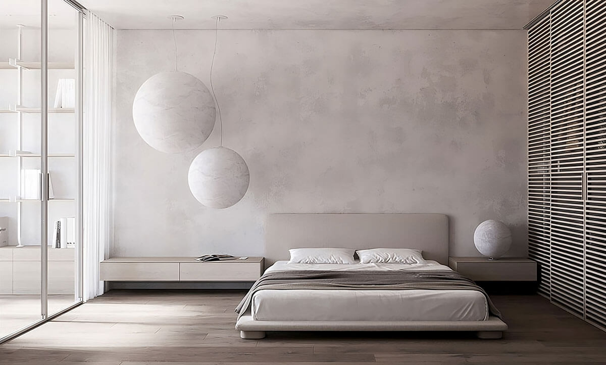 Phòng ngủ phong cách tối giản Minimalist