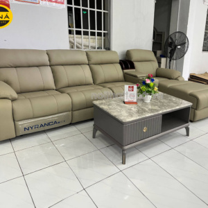 Ghế sofa da bò thư giãn chỉnh điện nhập khẩu đài loan