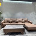 Sofa Da Cao Cấp Góc L Hiện Đại TA-889AB