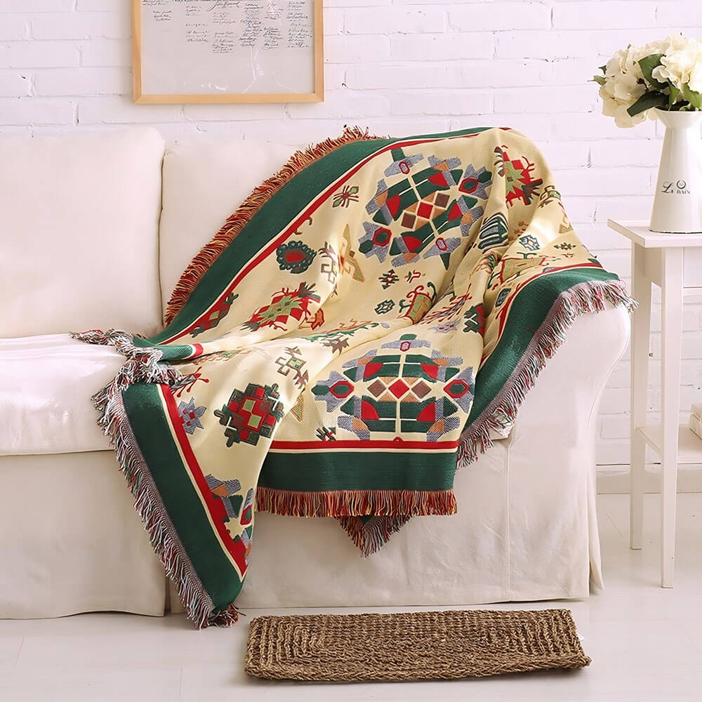 mẫu khăn phủ ghế sofa