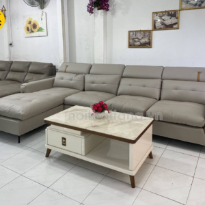 Sofa Vải Giả Da Góc chữ L đẹp Nhập Khẩu TA-K931