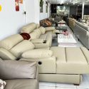 Ghế sofa da bò thư giãn chỉnh điện nhập khẩu đài loan