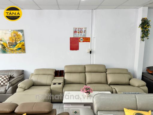 Ghế sofa da bò thư giãn chỉnh điện nhập khẩu đài loan