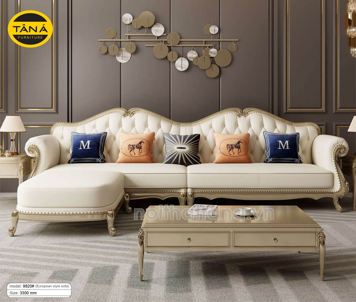 Kinh nghiệm chọn sofa phòng khách phong cách hiện đại và tân cổ điển
