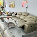 Ghế sofa da bò thư giãn chỉnh điện nhập khẩu đài loan