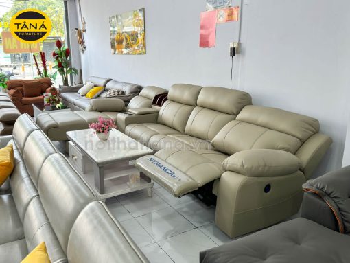 Ghế sofa da bò thư giãn chỉnh điện nhập khẩu đài loan