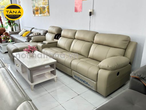 Ghế sofa da bò thư giãn chỉnh điện nhập khẩu đài loan