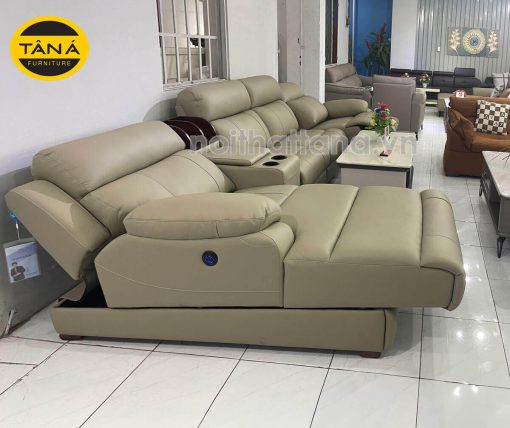 Ghế sofa da bò thư giãn chỉnh điện nhập khẩu đài loan