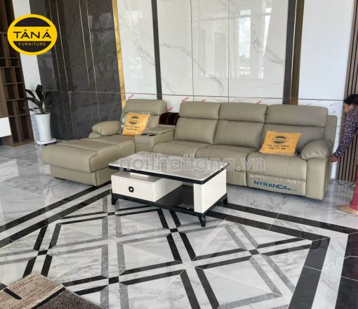 Mua Ghế Sofa Da Bò Thư Giãn Chỉnh Điện Góc L Nhập Khẩu TA-R835