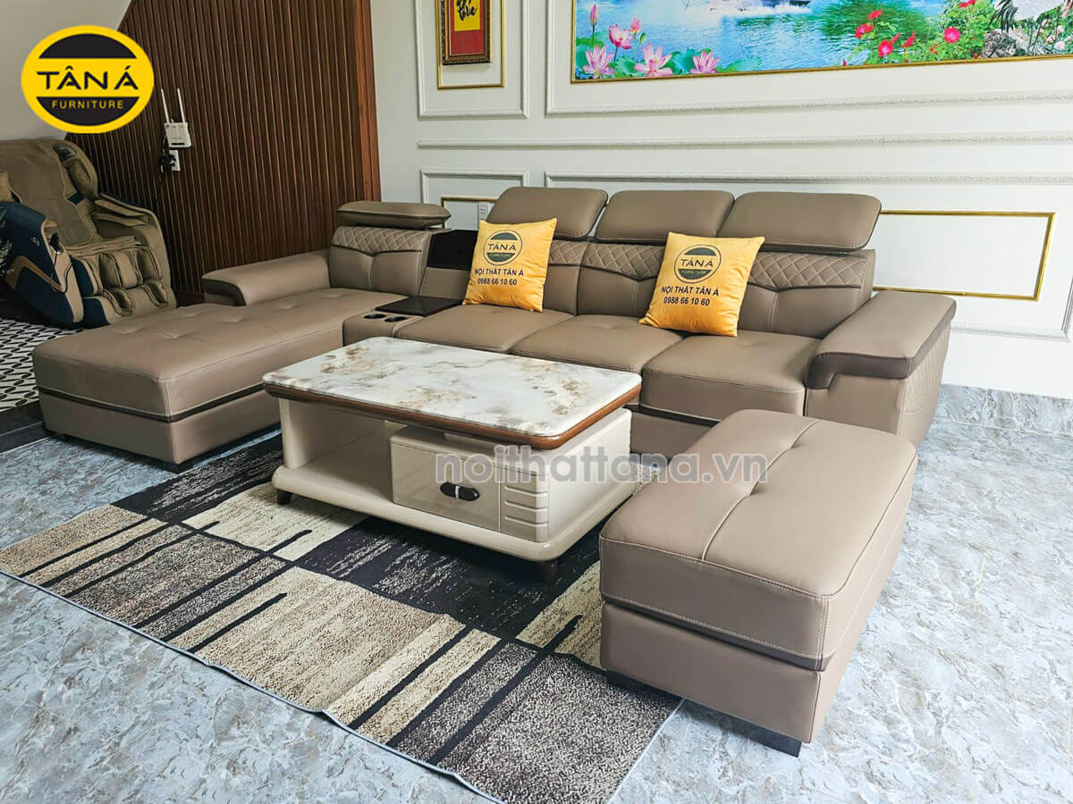 Địa chỉ mua ghế sofa màu be uy tín, chất lượng