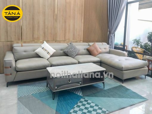 Sofa Vải Giả Da Góc chữ L đẹp Nhập Khẩu TA-K931