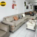 Sofa vải giả da góc chữ L đẹp nhập khẩu TA-K931