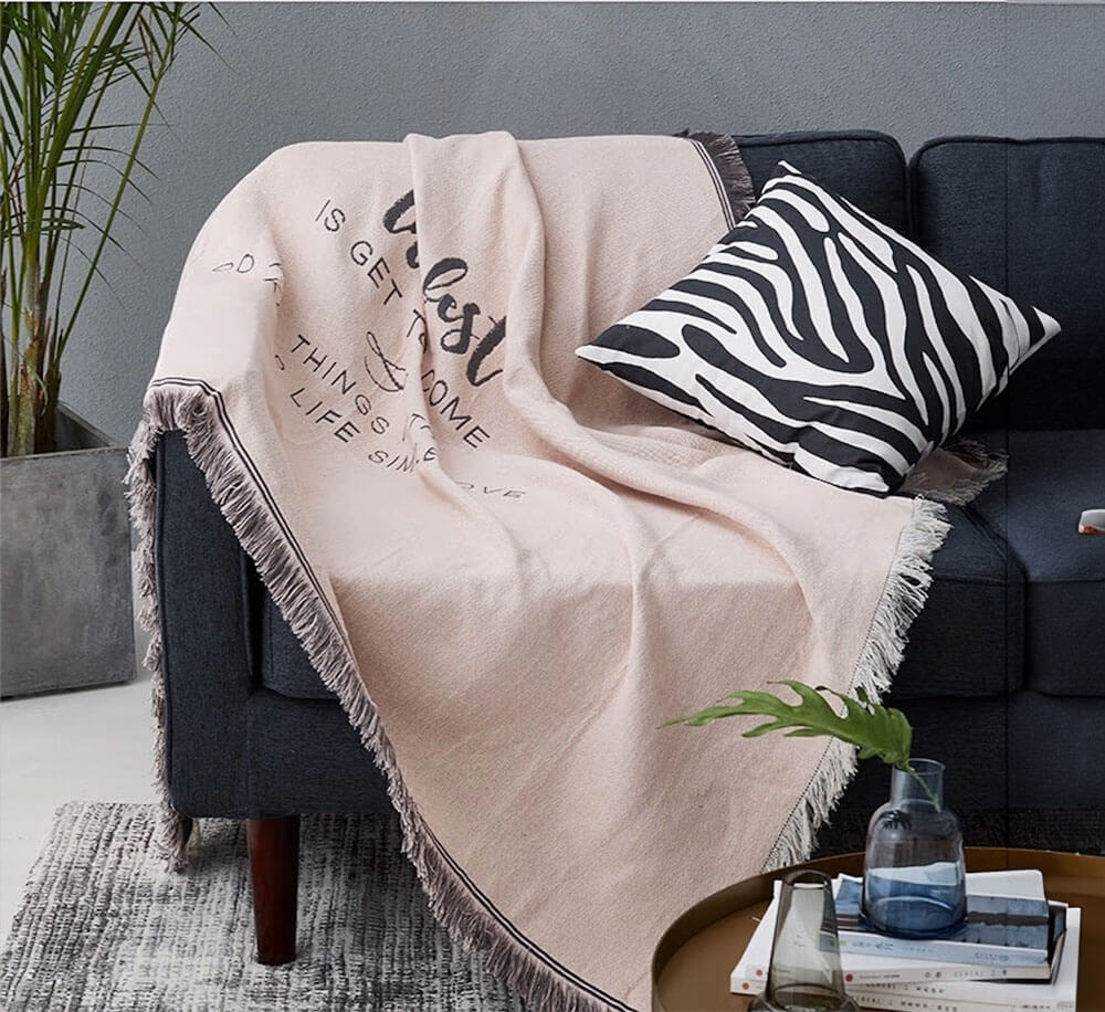 Khăn phủ một góc sofa