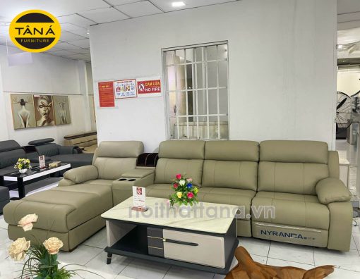 Ghế sofa da bò thư giãn chỉnh điện nhập khẩu đài loan