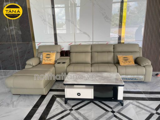 Mua Ghế Sofa Da Bò Thư Giãn Chỉnh Điện Góc L Nhập Khẩu TA-R835