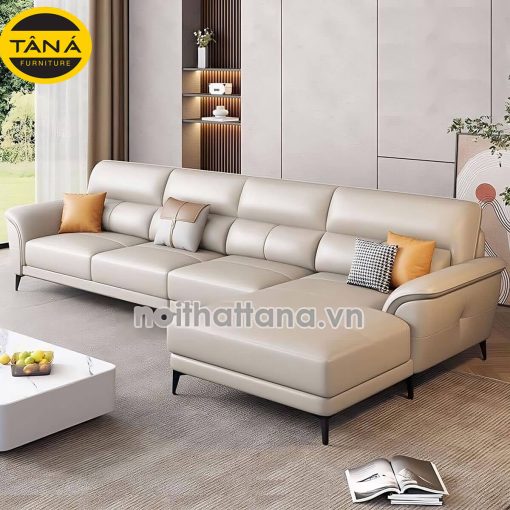 Ghế Sofa Da Hàn Quốc Góc L Hiện Đại N124