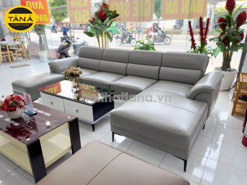 Ghế Sofa Da Hàn Quốc Góc L Hiện Đại N124