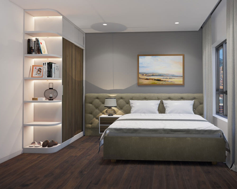 Một số nguyên tắc bạn cần biết khi thiết kế phòng ngủ chung cư