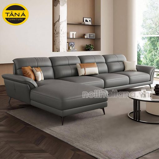 Ghế Sofa Da Hàn Quốc Góc Chữ L Hiện Đại N121