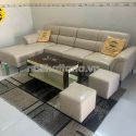 Ghế Sofa Da Hàn Quốc Góc L Hiện Đại N124