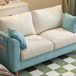 Ghế Sofa Băng Vải 2 Người Ngồi Nhỏ Gọn TB75