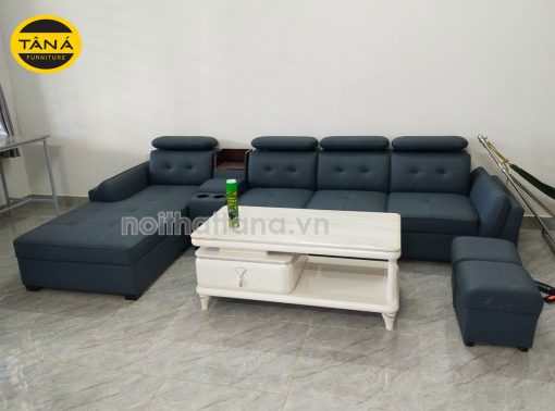 Ghế Sofa Da Cao Cấp N122 Phong Cách Tối Giản Hiện Đại