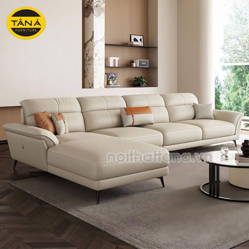 Ghế Sofa Da Hàn Quốc Góc Chữ L Hiện Đại N121