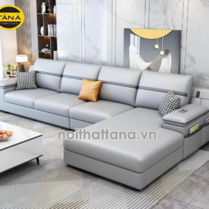 Ghế Sofa Da Hàn Quốc Góc L Hiện Đại N125
