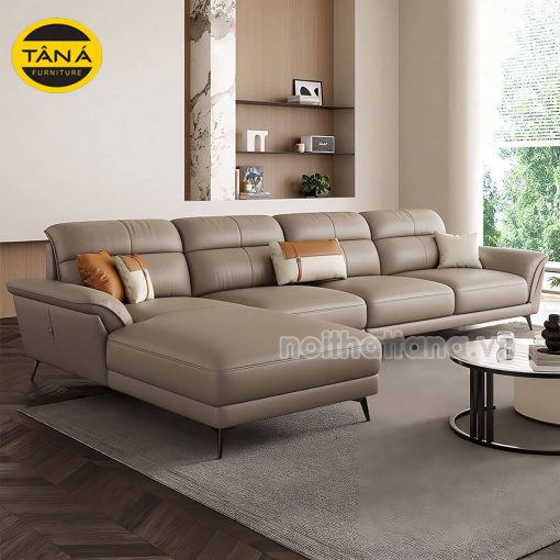 Ghế Sofa Da Hàn Quốc Góc Chữ L Hiện Đại N121