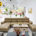 Ghế Sofa Da Hàn Quốc Góc Chữ L Hiện Đại N121