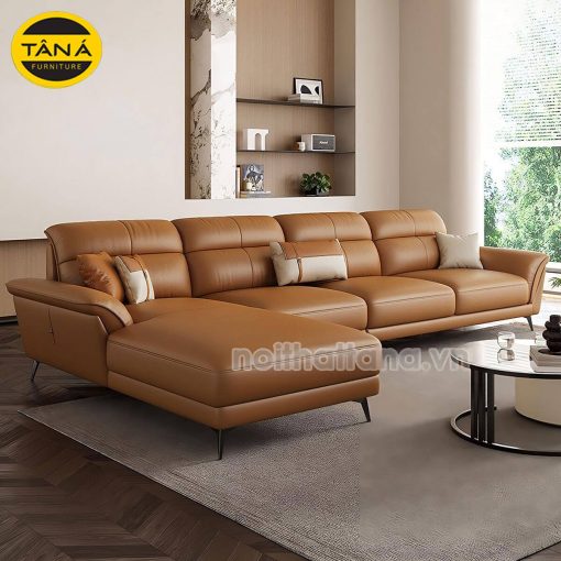 Ghế Sofa Da Hàn Quốc Góc Chữ L Hiện Đại N121