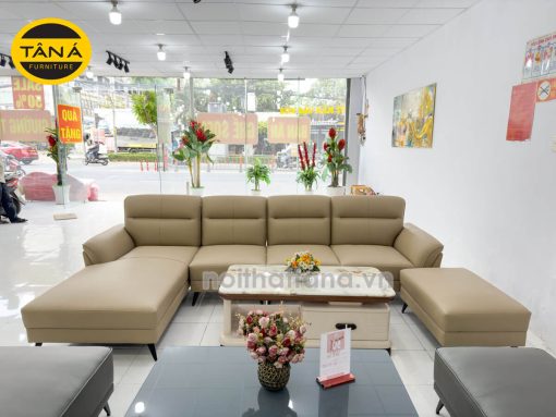 Ghế Sofa Da Hàn Quốc Góc Chữ L Hiện Đại N121